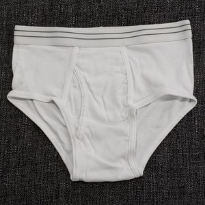Basic Editions classic white brief